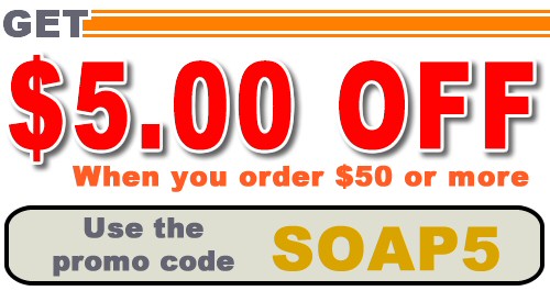 $5 OFF purchases of $50 or more. Use promocode SAVE5